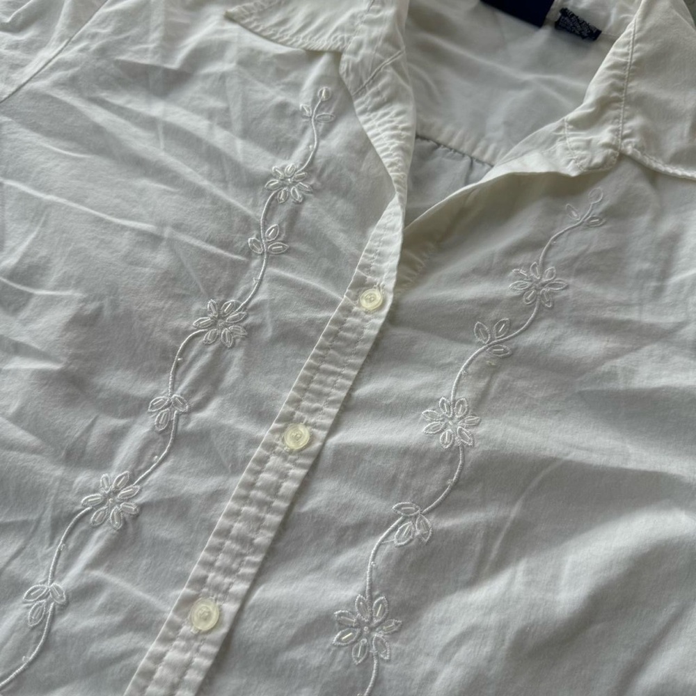 White Button Down Women’s Shirt